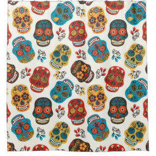 Day of Dead, seamless pattern.
