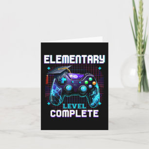 Day Of Elementary Level Complete Graduation Him Bo Card