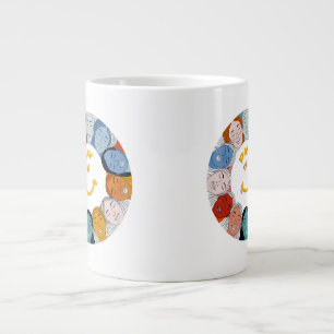 Day of Happiness  Large Coffee Mug