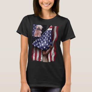 Day Of Independence US Flag Coton De Tulear T-Shirt