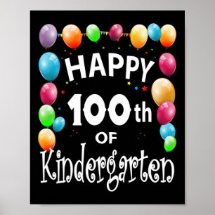 Day Of Kindergarten School Poster