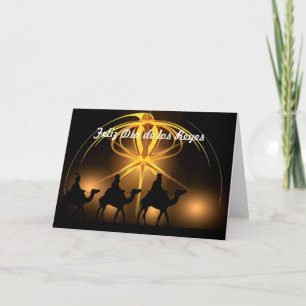 Day of los Reyes Tarjeta de Felicitacion Card