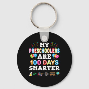 Day Of School Gift For Preschool Teacher Keychain
