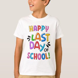 Day Of School Gifts For Kids School Graduation T-Shirt