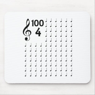 Day Of School Musical Notes Music Teacher Mouse Pad
