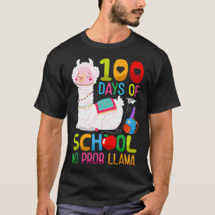 Day Of School Unicorn Girls 100 Days Of School 1 T-Shirt