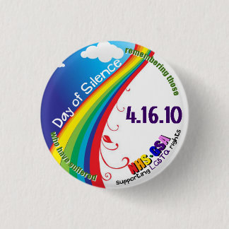 Day of Silence 1 Inch Round Button