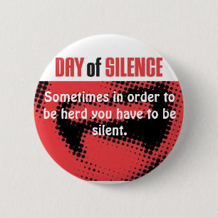 Day of Silence 2 Inch Round Button