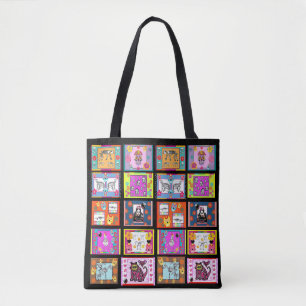 Day of the Day Loteria Tote Bag