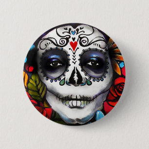 Day of the Dead 2 Inch Round Button