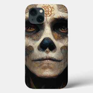 Day Of The Dead 3 Fantasy Skull iPhone 13 Case