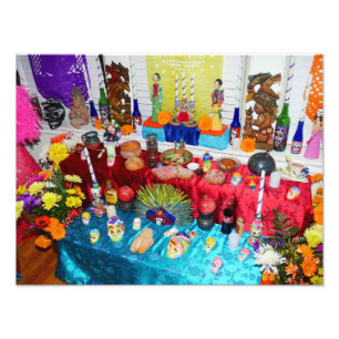 Day of the Dead Altar Offering Photo Print