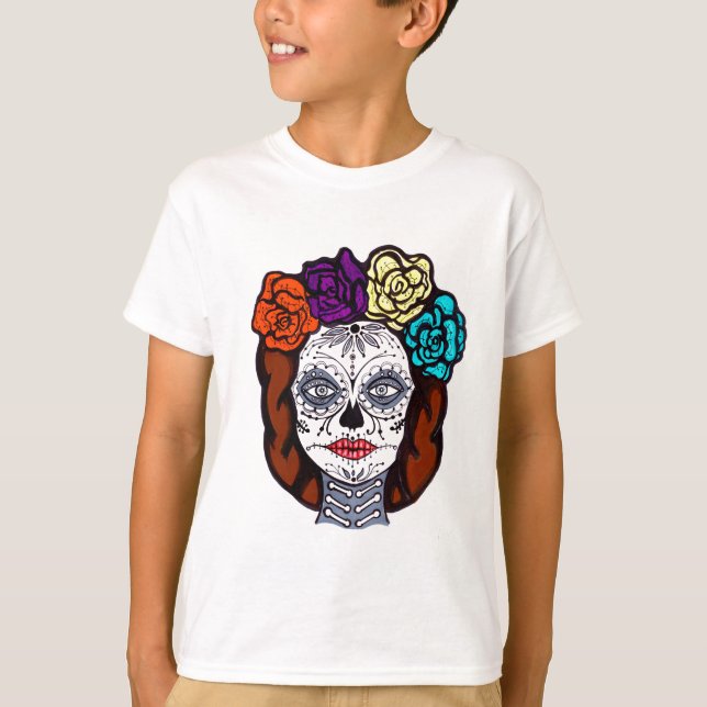 Day of the Dead Bride T-Shirt (Front)