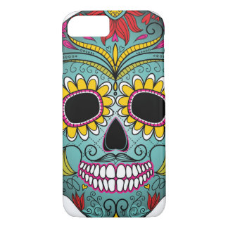 Day of the Dead Bright Skull Case-Mate iPhone Case