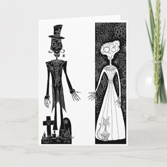 Day of the dead card (Front)