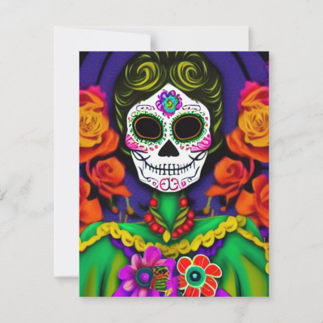 Day of the Dead Card (Front)
