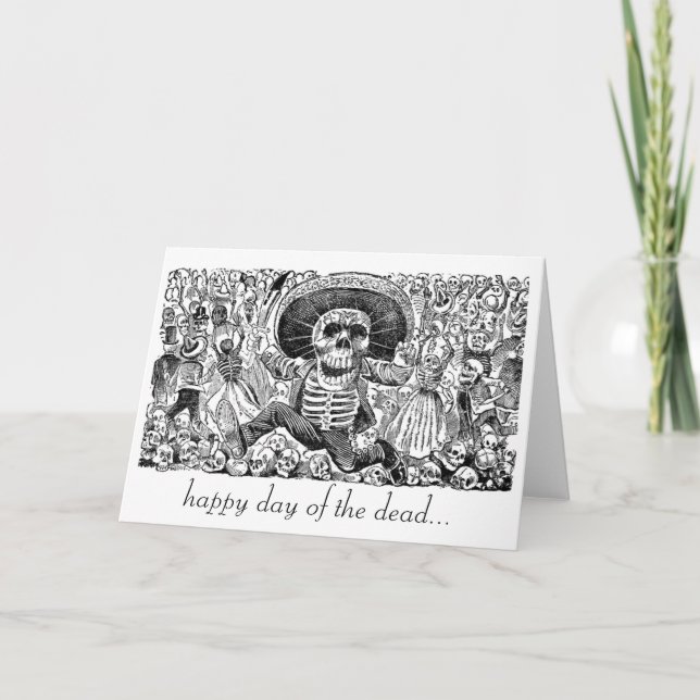 Day of the Dead Cards by Jose Posada (Front)