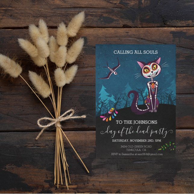 Day of the Dead Dia De la Muertos Invitation (Creator Uploaded)