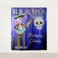 Day of the Dead Dia de Los Muertos Photo Backdrop
