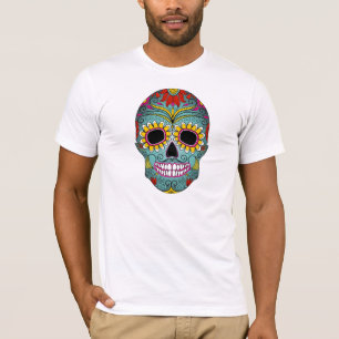 Day of the Dead  Dia de los Muertos Sugar Skull  T-Shirt