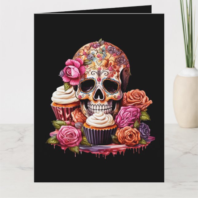 Day of the Dead Greeting  Card (Front)