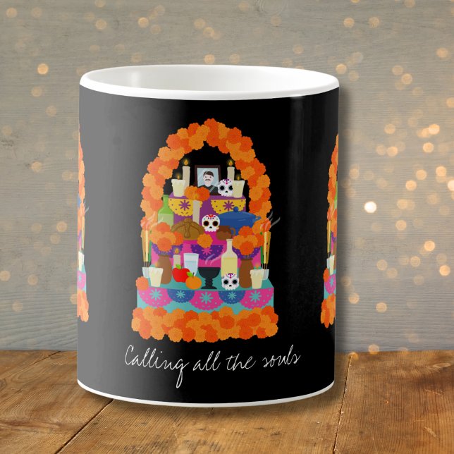 Day of the dead halloween party coffee mug (Creator Uploaded)