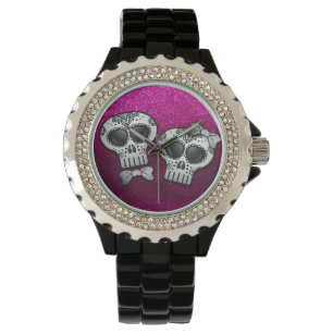 Day of the Dead Halloween Skull Dia de los Muertos Watch