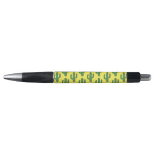 Day of the Dead Happy Cactus Patterned Pen