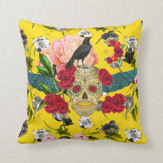Day of the Dead  I  Dia De Los Muertos Pillow
