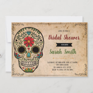 Day of the dead invite 2 invitation