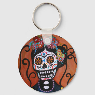 Day of the Dead Keychain