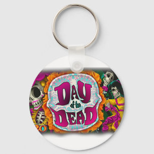 Day of the Dead Keychain