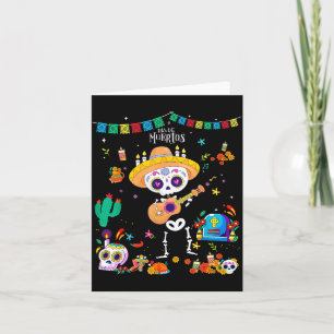 Day Of The Dead Kids Boys 2025 Dia De Los Muertos Card
