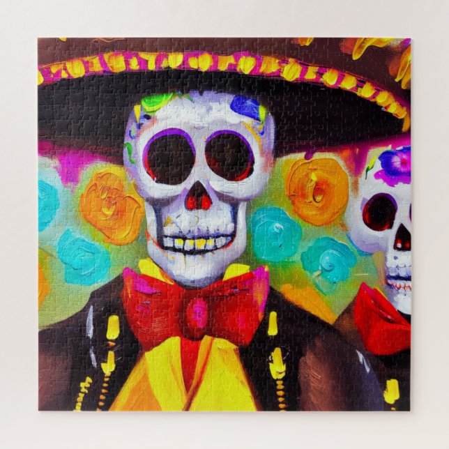 Day of the Dead Man (2) Jigsaw Puzzle (Vertical)