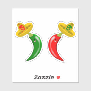 Day of the Dead Mexican Chilis