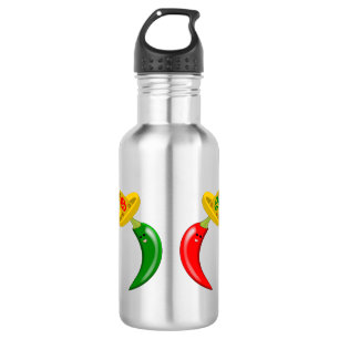 Day of the Dead Mexican Chilis 532 Ml Water Bottle