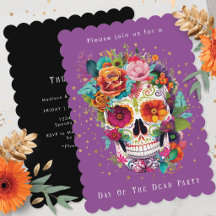 Day Of The Dead Mexican Sugar Skull All Souls
