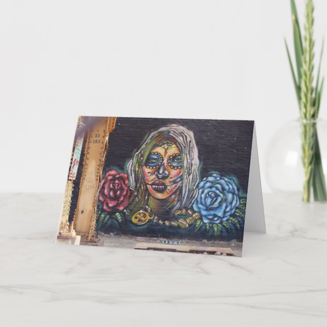 Day of the Dead Mural Card (Front)