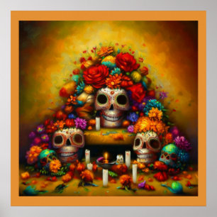 Day of the Dead Offrendas 1 Poster