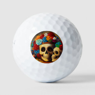 Day of the Dead Offrendas (2) Golf Balls
