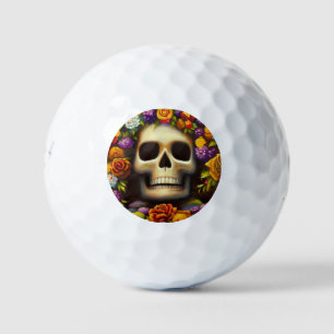 Day of the Dead Offrendas (5) Golf Balls