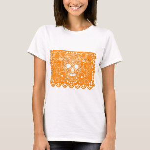 Day of the Dead Orange - Women's T-shirt
