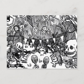 Day of the Dead Postcard