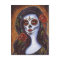 Day of the dead postcard by Renee Lavoie