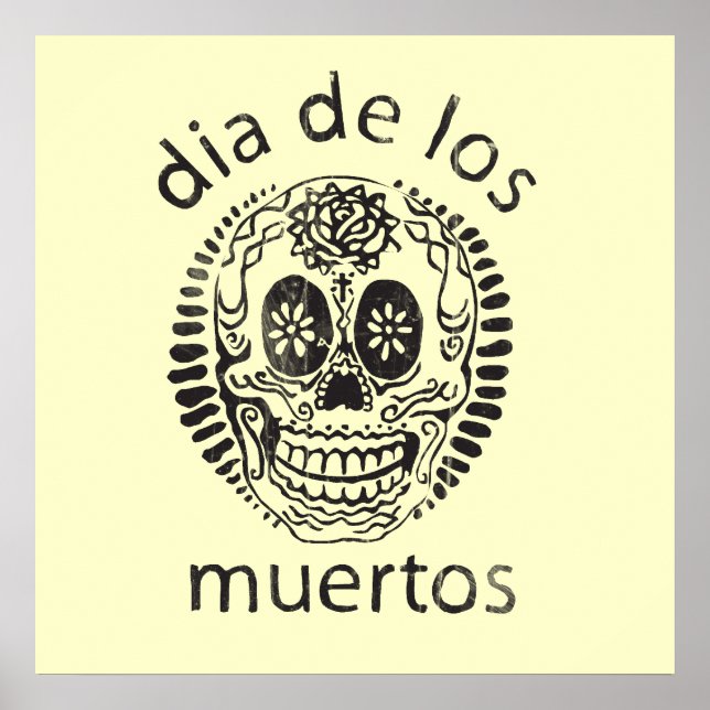 day of the dead poster (Front)