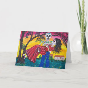 DAY OF THE DEAD  Scarlett and Rhett Card