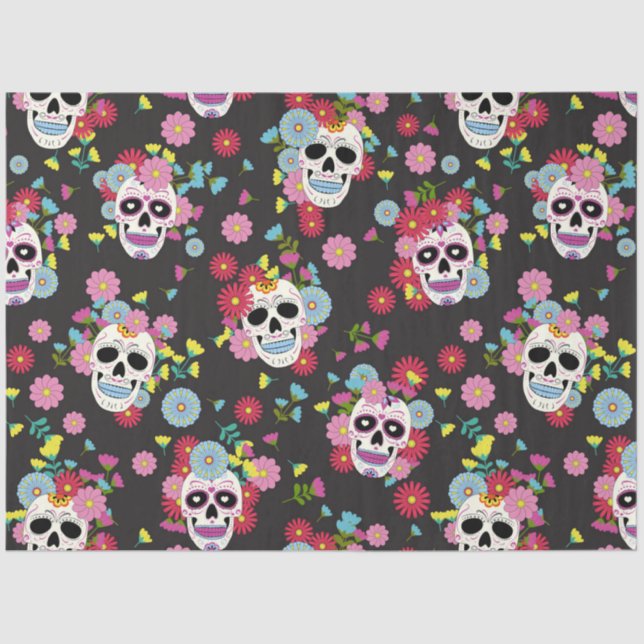 Day of the Dead Series Design 6 Tissue Paper (Front)