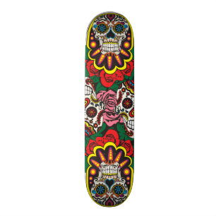 Day of the dead skateboard