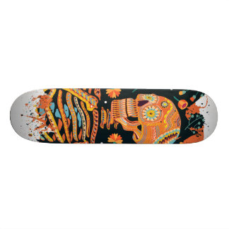 Day of the Dead Skeleton – Dia de los muertos Skateboard