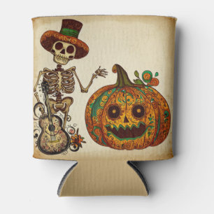 Day of the Dead/Skeleton/pumpkin Cooler